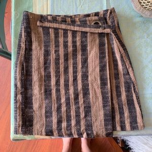 Free people wrap skirt